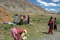 Locals by the Road Spiti Valley, Himachel Pradesh, India