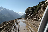 Muddy Road Ahead Rhotang Pass, Himachel Pradesh, India