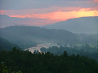 Sunset, Hsipaw, Myanmar