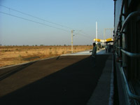 Station in the middle of nowhere, India