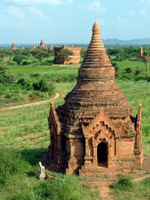 View of temples, Bagan, Myanmar