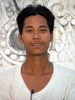 Rickshaw driver, Myanmar