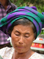 Woman in turban, Myanmar