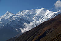 Snowy Mountain top