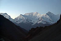 Mountains from Thorung La