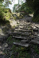 Trekking path Tatopani to Ghorepani