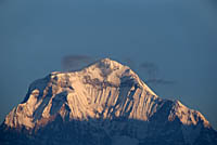 Mountains at sunrise Poon Hill