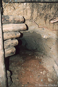 WWI trench in Gallipoli, Turkey