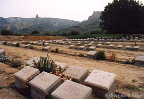 WWI graves in Gallipoli, Turkey